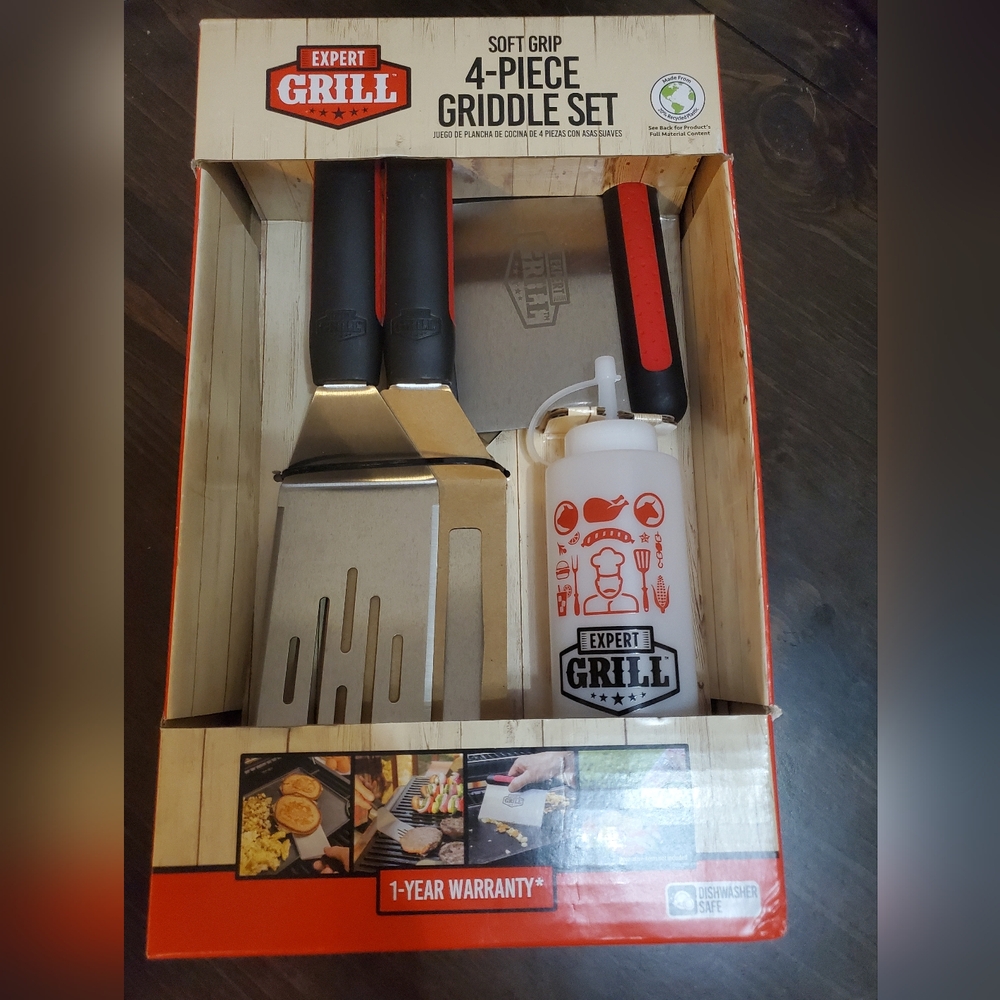 Expert Grill 4-Piece Griddle Set